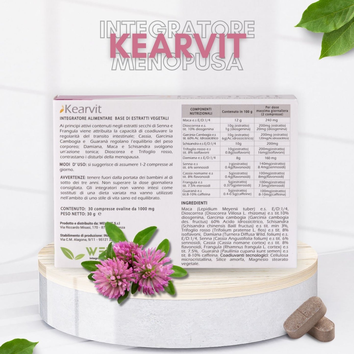 KEARVIT - INTEGRATORE MENOPAUSA