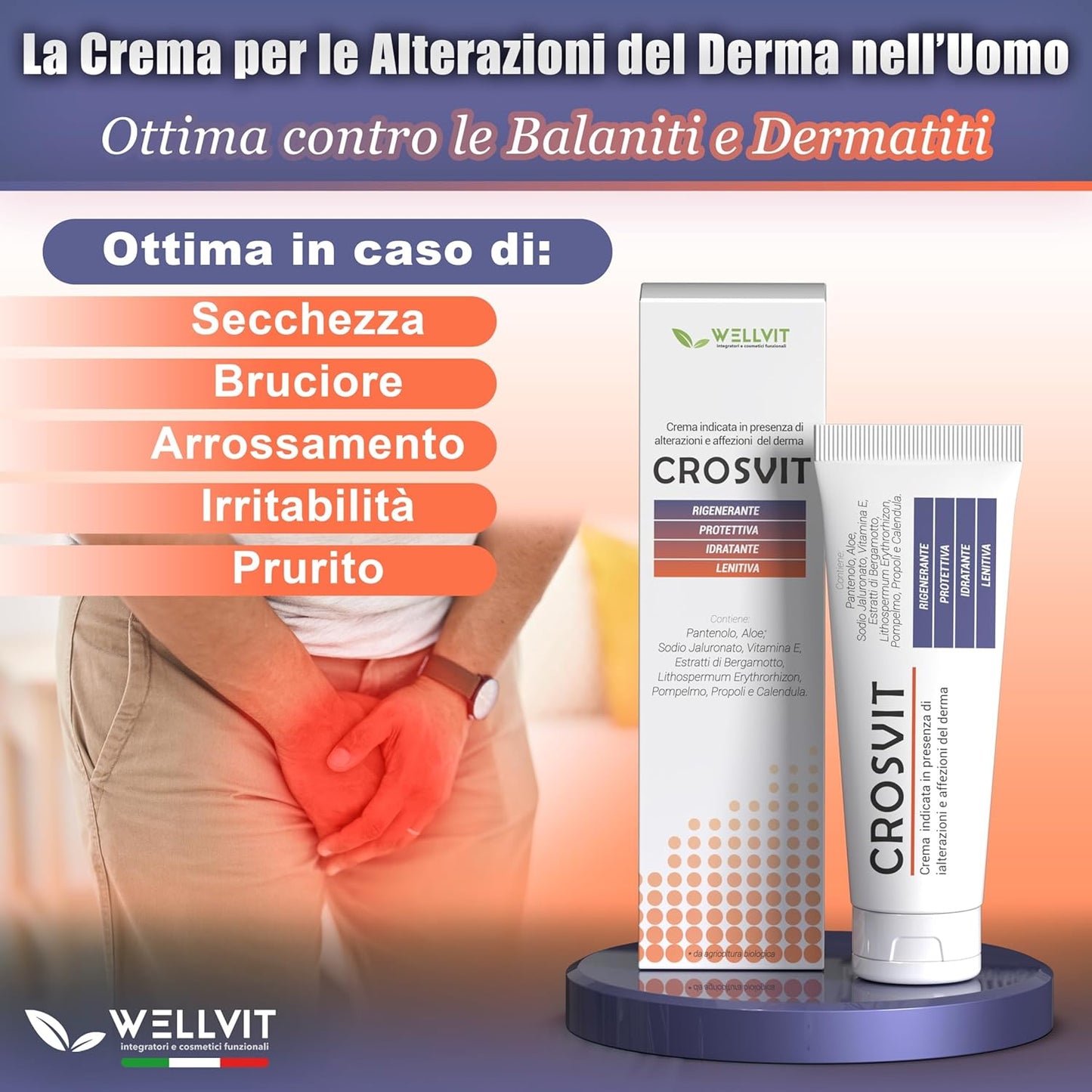 crosvit crema per alterazioni cutanee