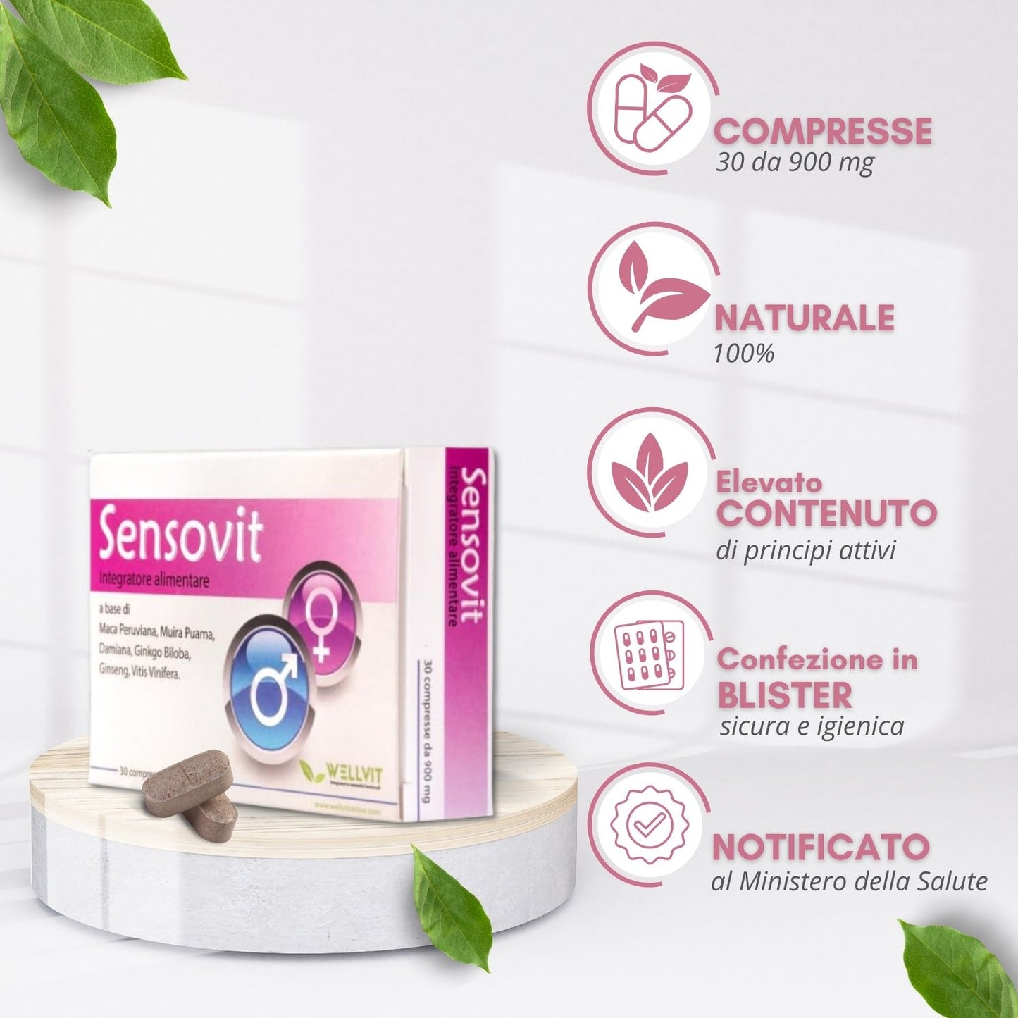 SENSOVIT DONNA - STIMOLANTE SESSUALE