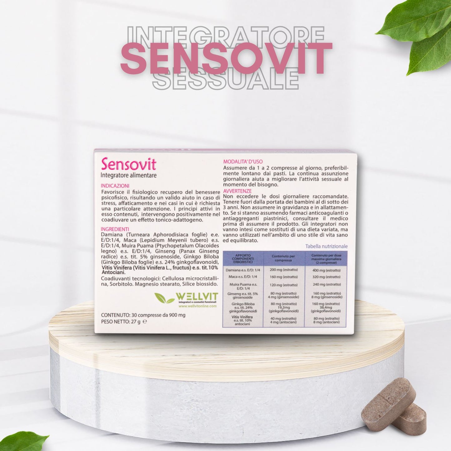 SENSOVIT DONNA - STIMOLANTE SESSUALE