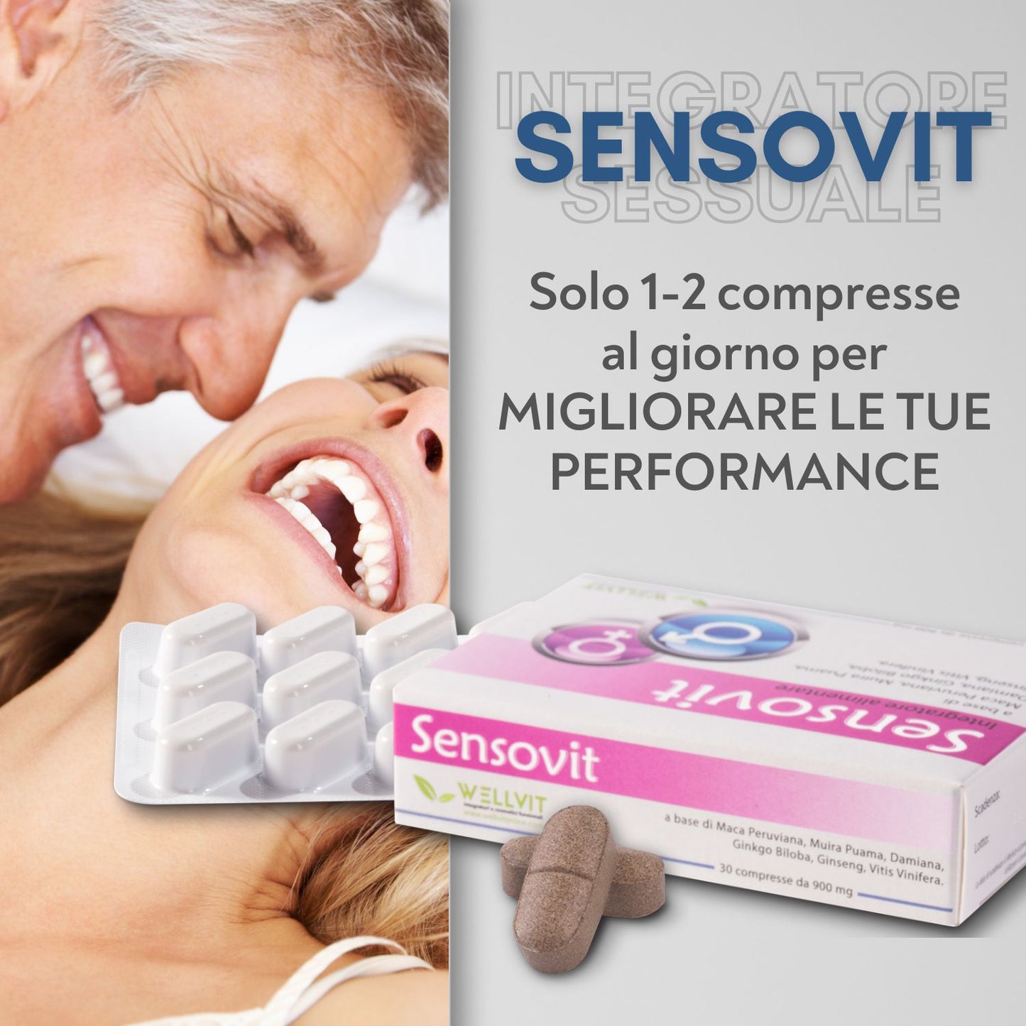 SENSOVIT - STIMOLANTE SESSUALE