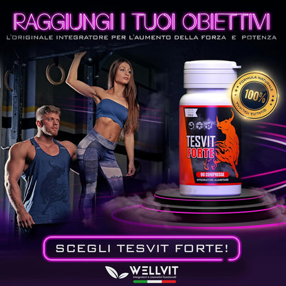 TESVIT FORTE - STIMOLANTE NATURALE DI TESTOSTERONE