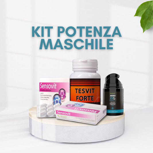 Kit Potenza Maschile – Energia, Vigore e Desiderio