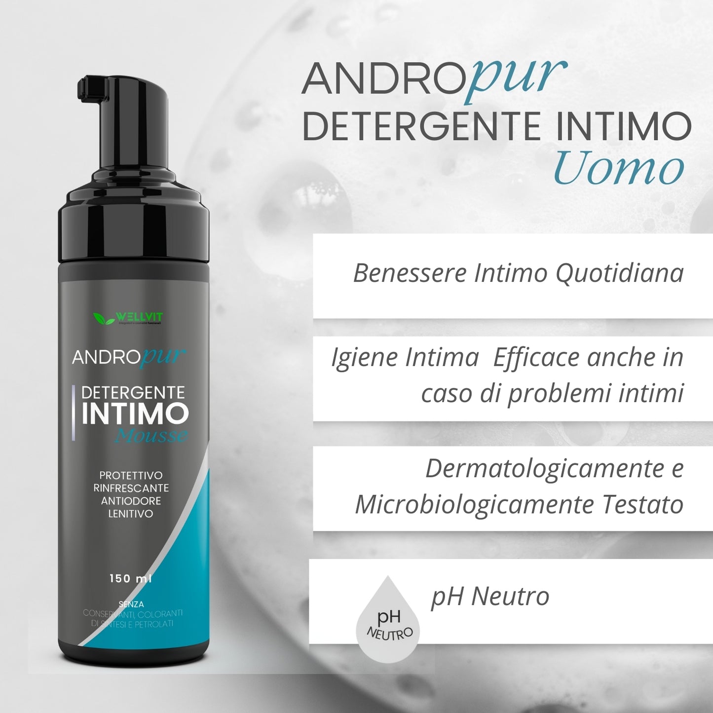 andropur detergente intimo benefici